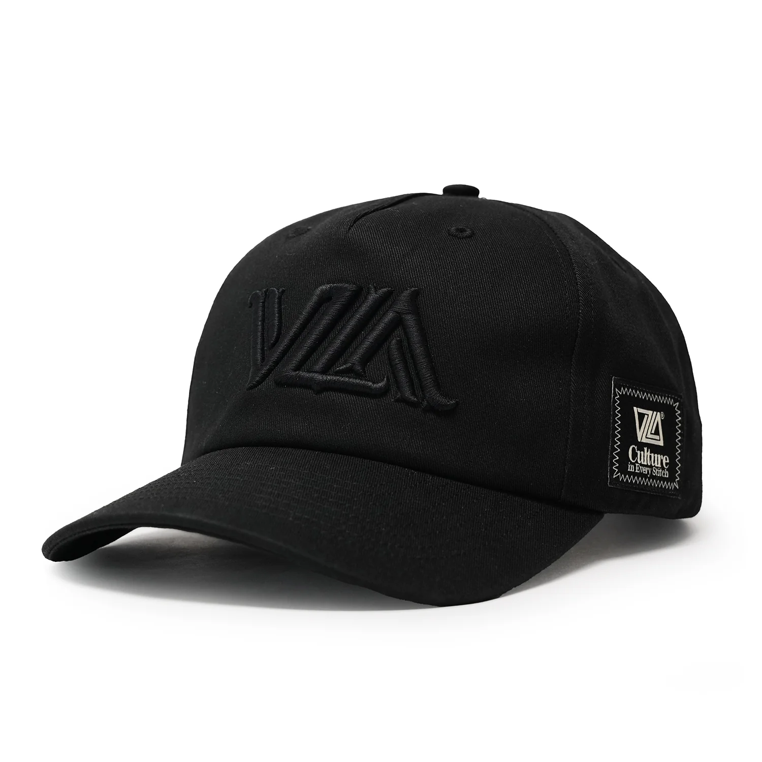 VZLA Daily Twill Cap - Black - Image 3