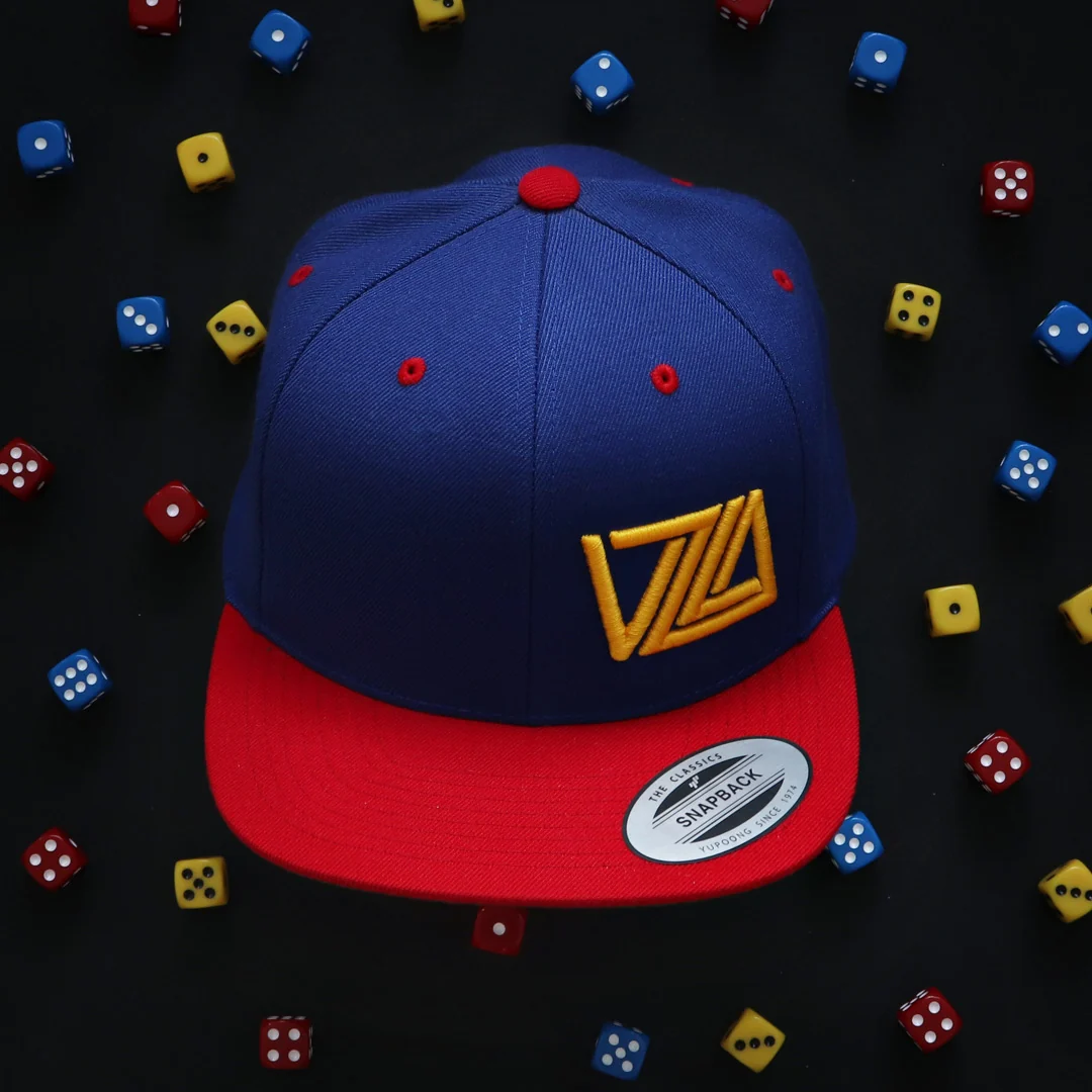 VZLA Flat Bill Snapback Hat (Tricolor) - Image 3